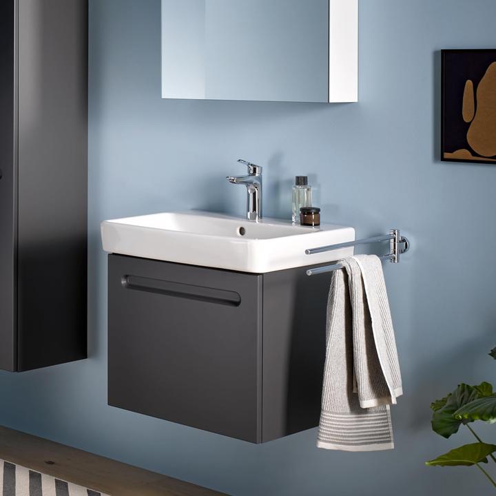 Produktbild Duravit EH-WT-MI No 1 chrom mit Zugstangen-Ablaufgarnitur