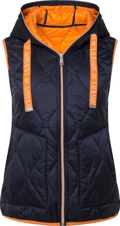 Image du produit Laurasøn Wende-Steppweste, Kapuze, Zipper (M)