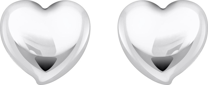 Actual product image Thomas Sabo Heart-shaped stud earrings (Recycled silver)