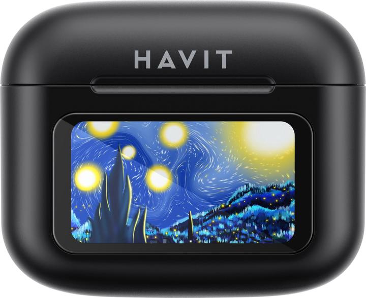 Produktbild Havit - Wireless Earbuds (TW956) - Bluetooth 5.4, with Microphone, TWS, ANC, Type-C, 500mAh - Black (ANC, 7 h, Kabellos)