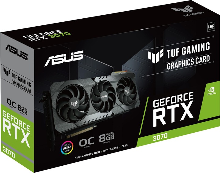 Produktbild ASUS GeForce TUF RTX 3070 O8G V2 Gaming (8 GB)