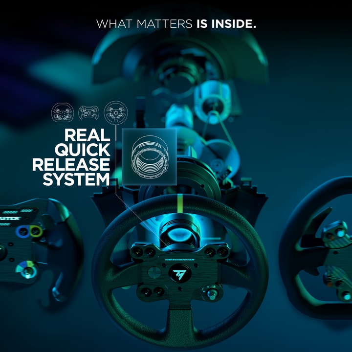Produktbild Thrustmaster TX Racing Wheel Leather Edition (PC, Xbox One X, Xbox Series X, Xbox One S, Xbox Series S)