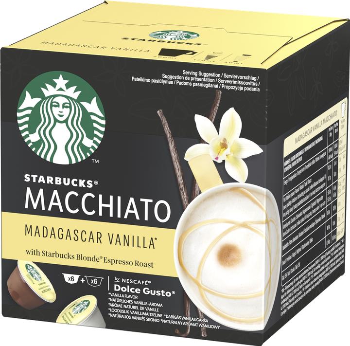 Produktbild Starbucks Vanilla Macchiato by Nescafé Dolce Gusto (6 x Port.)