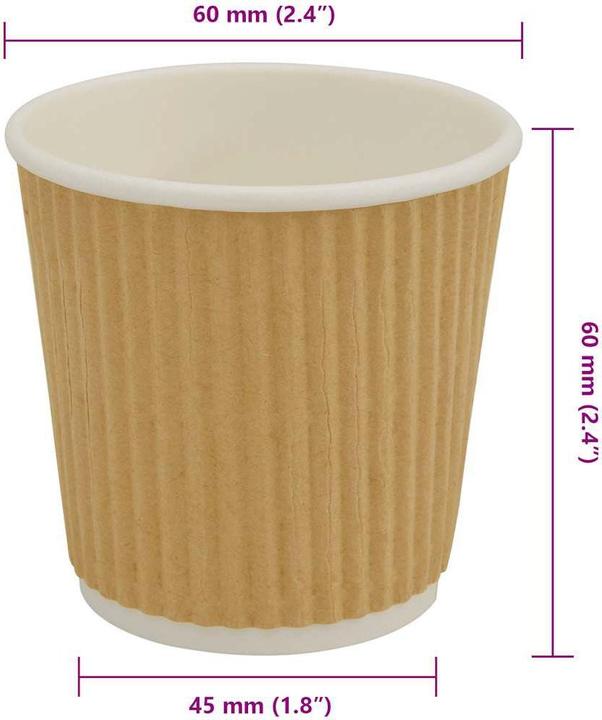 Produktbild vidaXL Pappbecher (1000x)