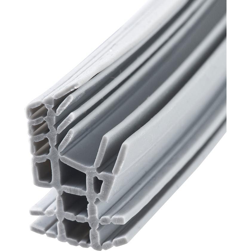 Ellen, Türdichtung, Renovierungsdichtung UNIVERSEAL 5 für Zargen aus Metall, DIY TPE weiss 5m