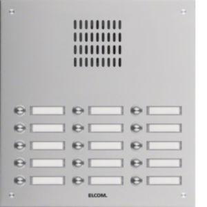 Produktbild Elcom ELCO TVG-15/3 TVG-15/3 Unterputz TÃ¼rstation Edelstahl