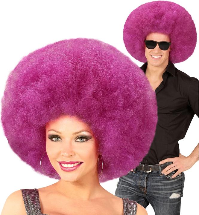 Produktbild Widmann Violette Riesen Afro Perücke (One Size)