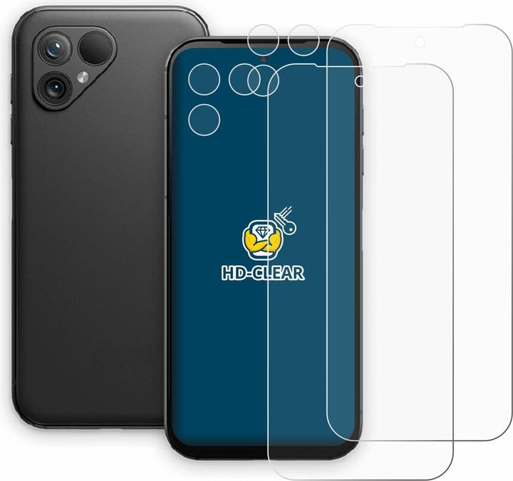 Produktbild BROTECT Schutzfolie Displayschutz Klar (2 Stück, Fairphone 5)