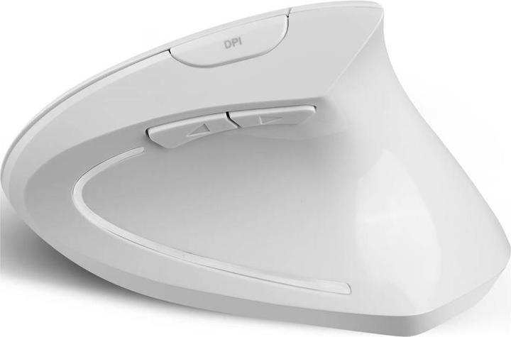 Actual product image Perixx PERIMICE-813 W Ergonomic mouse Wireless, Bluetooth® White