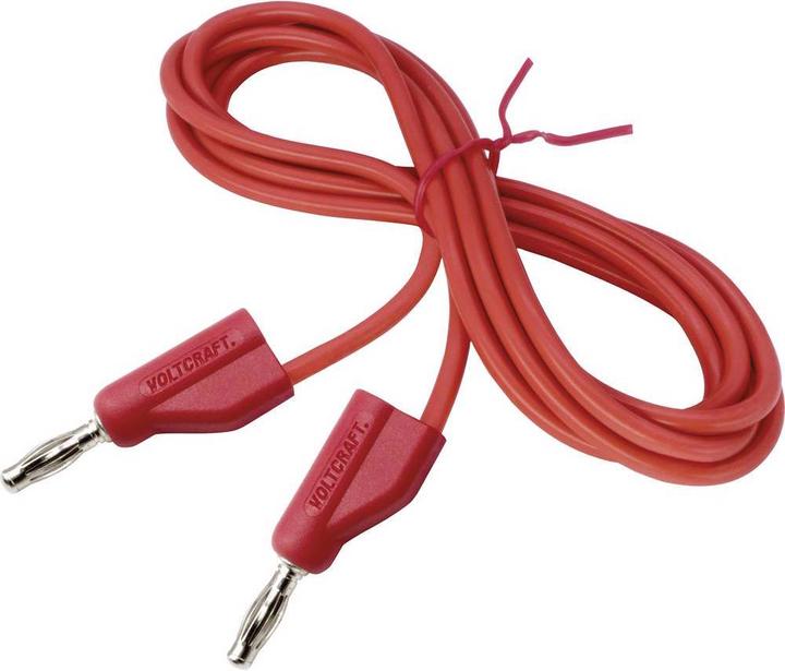 Actual product image Voltcraft Highly flexible test leads SET 1.5 m 30 V/AC, 60 V/DC 10 A