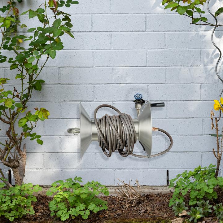 Image du produit Relaxdays Dévidoir-à-tuyau-d’arrosage (40 m)