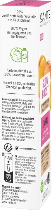 Actual product image Sante Glow Boost Tinted BB Cream (Nude, 30 ml)
