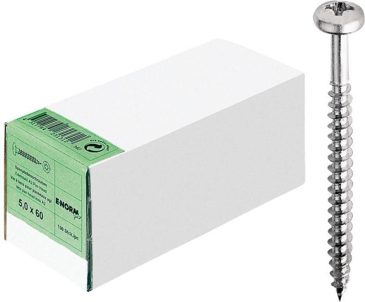 Produktbild E-NORMpro SPS Pan-Head A2 PZD 5,0x 60 KP