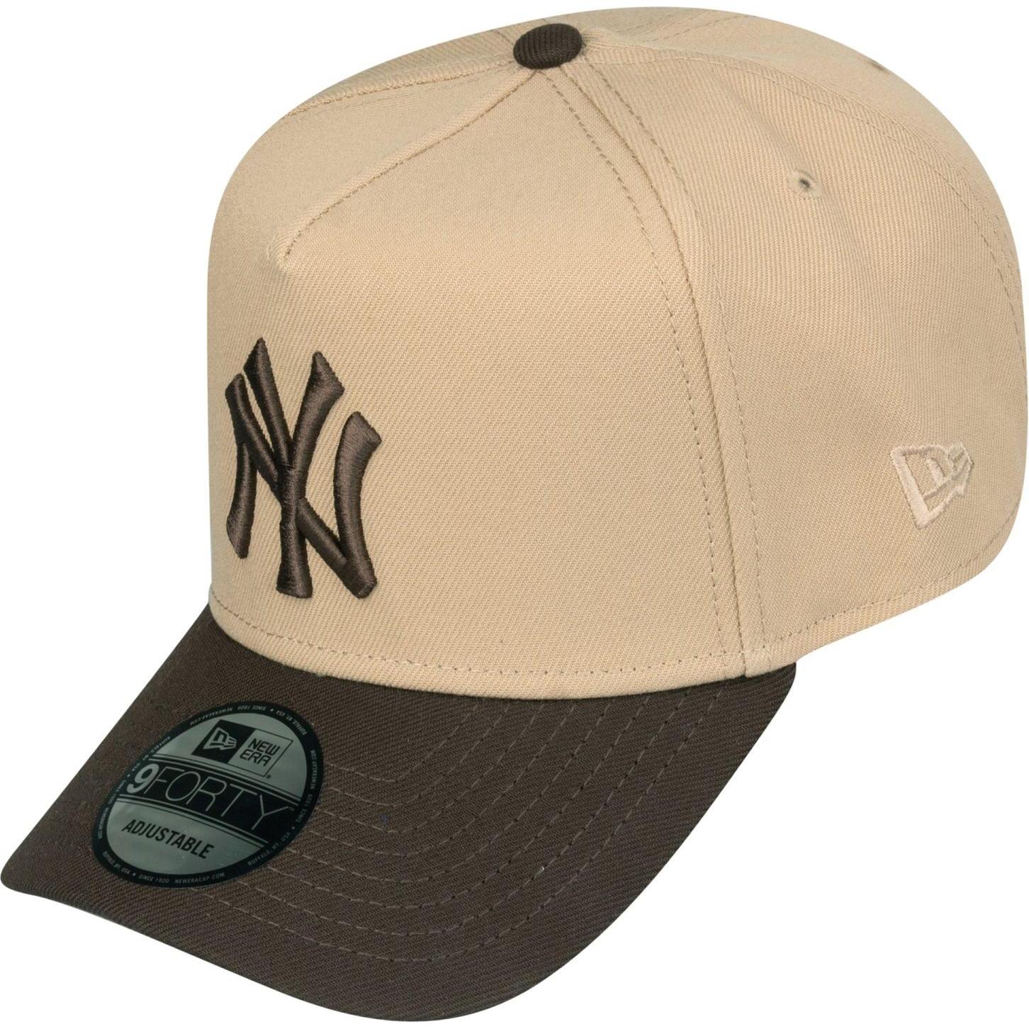 New Era, Herren, Cap, 9Forty A-Frame Cap - Ws New York Yankees Camel, Beige, (One Size)