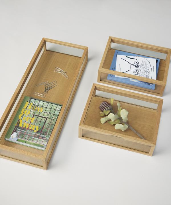 Produktbild Hübsch View Deko-glaskaste (80 x 30 x 12 cm)