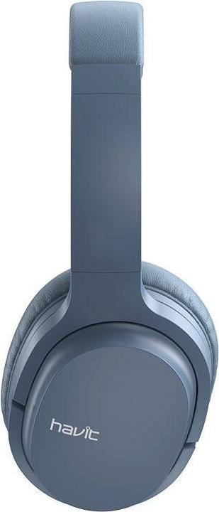 Produktbild Havit I62 Bluetooth Headphone (Deep Blue) (14 h, Kabelgebunden, Kabellos)