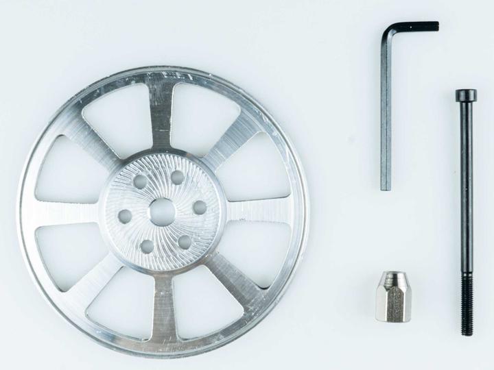 Immagine prodotto Planet-Hobby Aluspinner DLE gebohrt ø 114mm 2-Blatt DLE111/120 grosser Ausschnitt