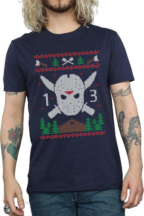 Produktbild Absolute Cult Christmas Fair Isle TShirt (M)