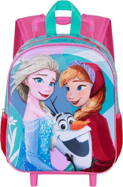 Actual product image Karactermania Small 3D Backpack with Wheels Family