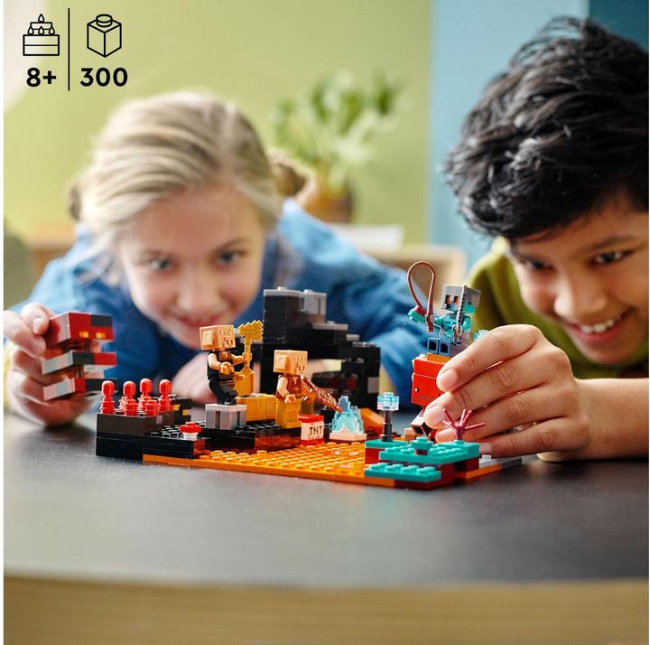 Actual product image LEGO The Nether Bastion (21185, LEGO Minecraft)