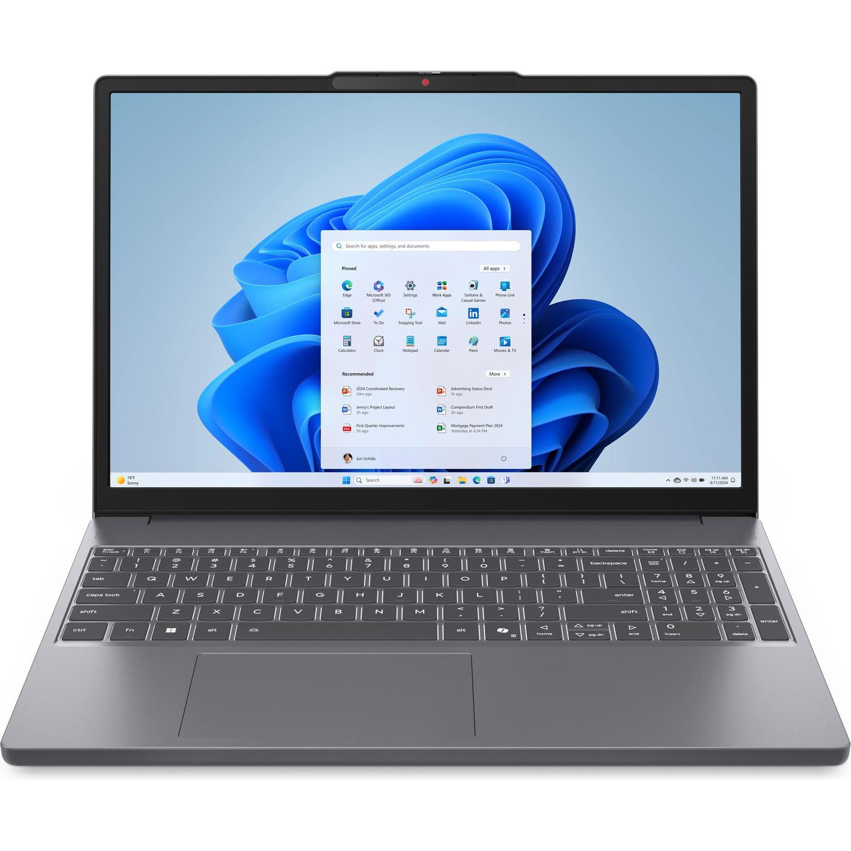 Lenovo IdeaPad Slim 3 15AHP10 15,3" WUXGA R5-8540U 16GB/1TB SSD Win11 (15.30", 1000 GB, 16 GB, Deuts