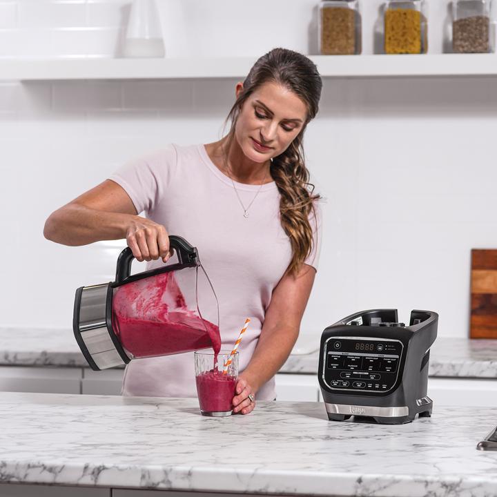 Image du produit Ninja HB150EU Mixeur sur socle noir/verre (Prise UE, 1000 W)