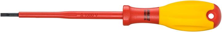 Produktbild HAZET Elektriker-Schraubendreher ∙ schutzisoliert 810VDE-30 ∙ Schlitz Profil ∙ 0.5 x 3 mm (Schlitzschrauben)