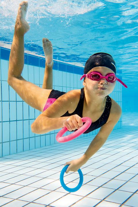 Actual product image Beco BASIC Diving ring 14cm pink