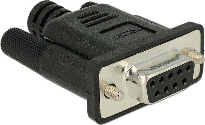 Actual product image Delock Adapter RS-232 DB9 female loopback (4.10 cm)