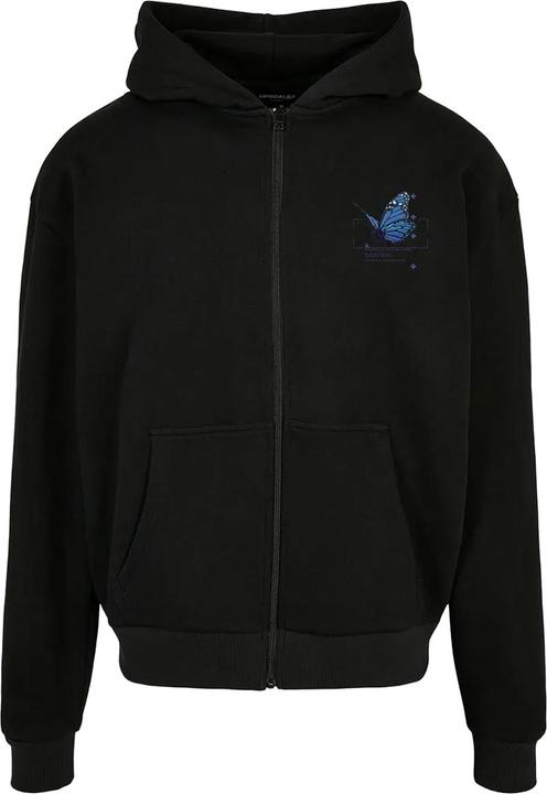 Produktbild Mister Tee Mens Grid Head Ultra Heavyweight Oversized Hoodie (XS)