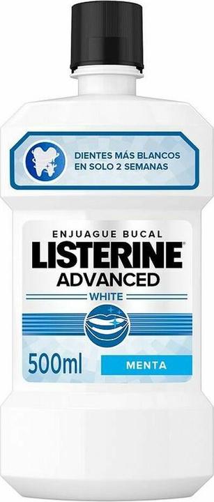 Produktbild Listerine Advanced White Mundwasser 500ml (500 ml, Mundspülung, Mundwasser)