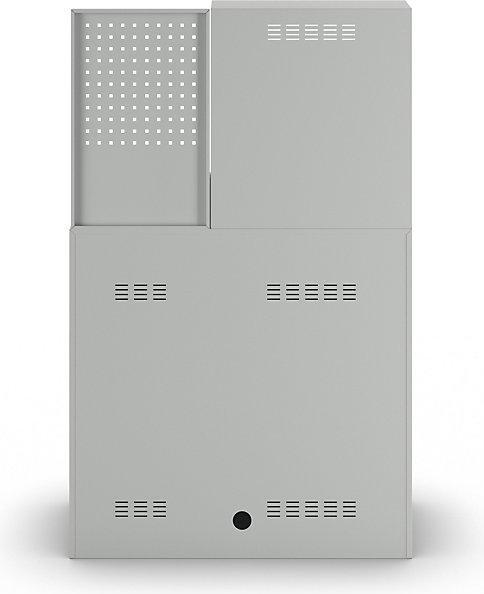 Produktbild eurokraft pro Computer-Arbeitsstation, Stahlblech