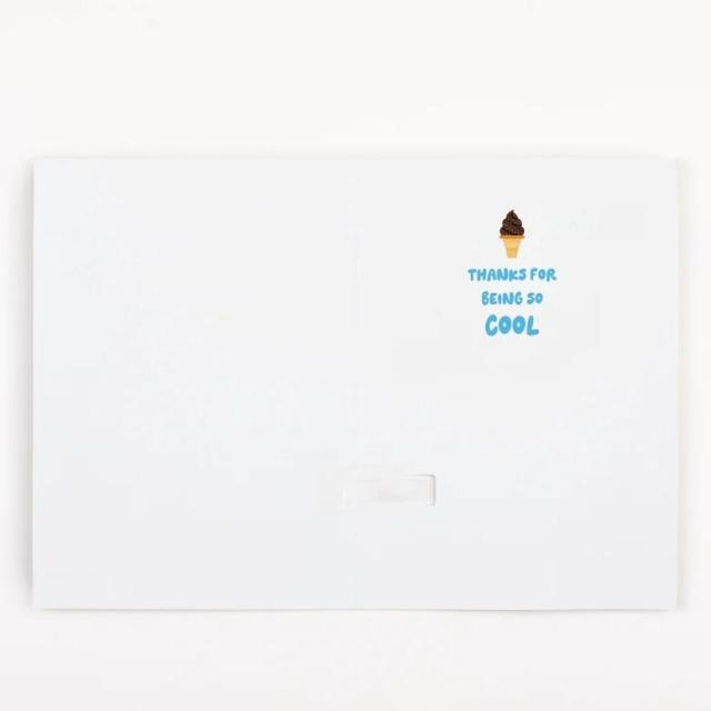 Produktbild Joker Greeting Endlos Musikkarte Ice Cream mit Glitzer -