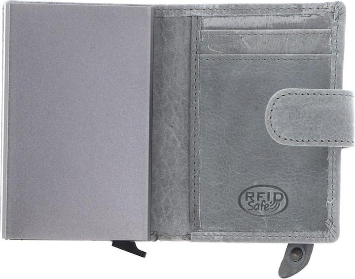 Immagine prodotto The Chesterfield Brand Portacarte di credito Antique Buff con protezione RFID in pelle 7 cm