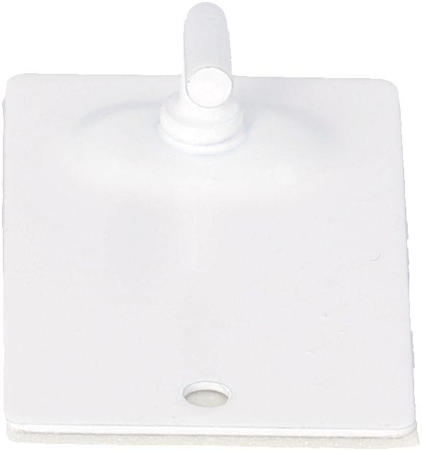 Image du produit Inofix Crochet adhésif pour clés, blanc, 2 pièces