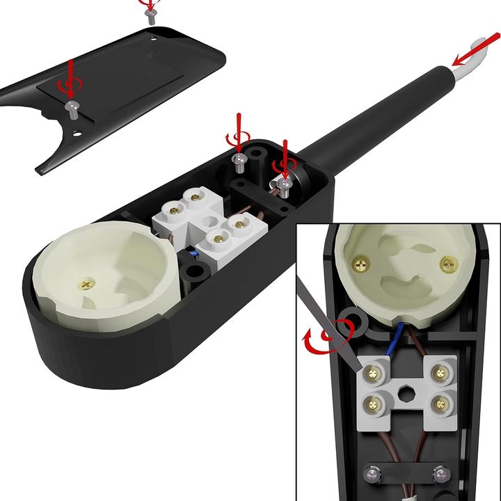 Actual product image Isolatech 50er Set GU10 Fassungen mit Anschlusskasten