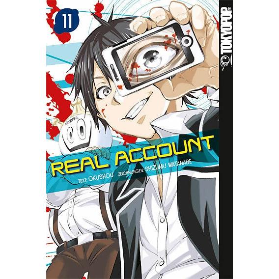 Real Account 11, Belletristik von Hirofumi Yamada, Shizumu Watanabe, Okusho