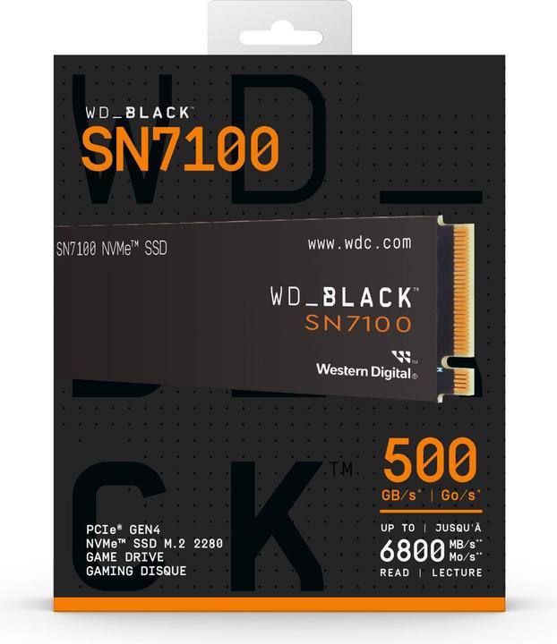 Produktbild SANDISK Black SN7100 Retail (500 GB, 2.5")