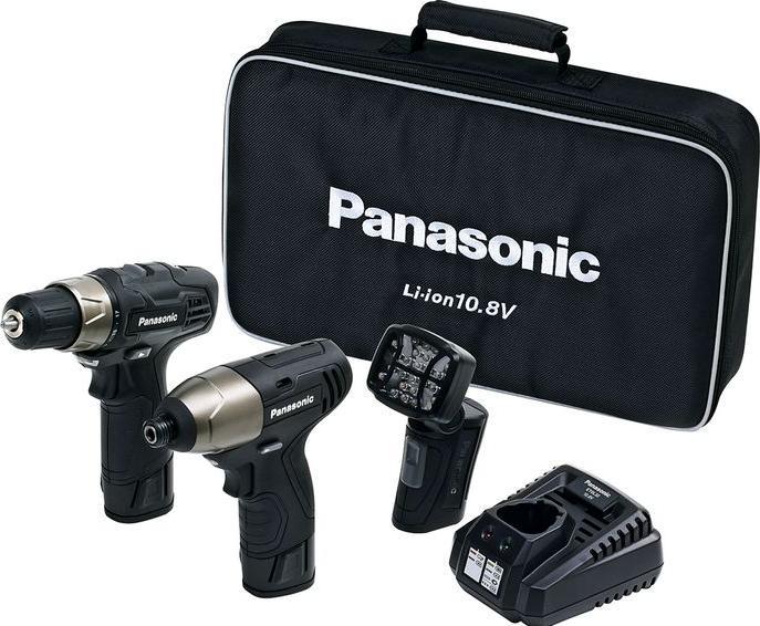Actual product image Panasonic Cordless power tool kit 1.5 Ah 10.8 V (10.8 V)