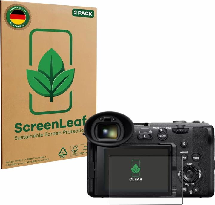 Immagine prodotto ScreenLeaf Pellicola protettiva, Proteggi Schermo Sostenibili, Clear, Antigraffio (Pellicola protettiva)