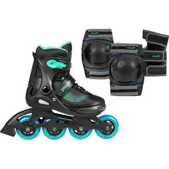 Powerslide, Jungen, Rollschuhe, Playlife Kids Skates (39), Schwarz