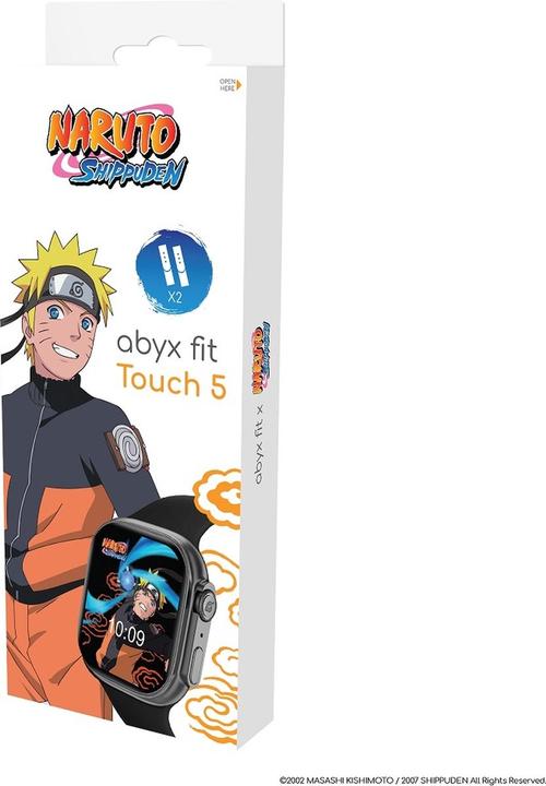 Image du produit Abyx Smartwatch Fit Touch 5 Naruto Uzumaki gris espace
