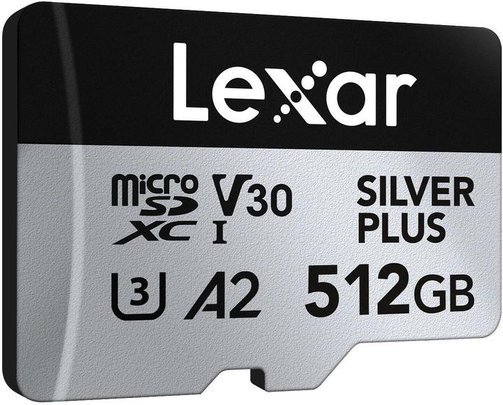 Produktbild Lexar Silver Plus (512 GB, microSDXC, U3, UHS-I)