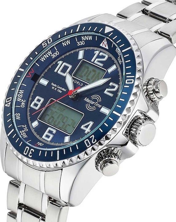 Immagine prodotto Master Time Timer mondiale MTGA-10922-32M (Orologio radiocontrollato)