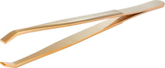 Actual product image Canal instrumente Tweezers claw shape gold plated