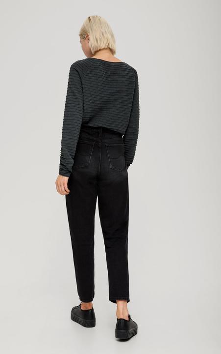 Produktbild S.Oliver Strickpullover Pullover mit Strukturmuster aus Viskosemix (S)