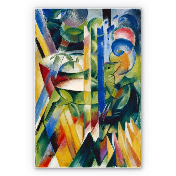 Actual product image Trenddeko Marc - The little mountain goats (70 x 100 cm)