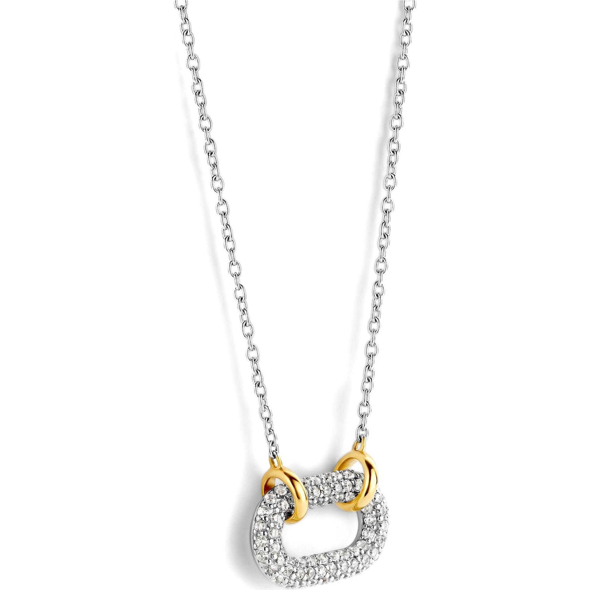Thumbnail - Ti Sento Milano, Halsschmuck, Kette, (925er Silber, 46 cm)