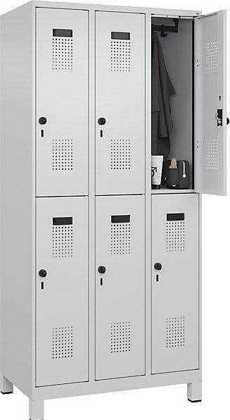 Actual product image C+P Evolo PLUS double-decker locker (90 cm, 195 cm)