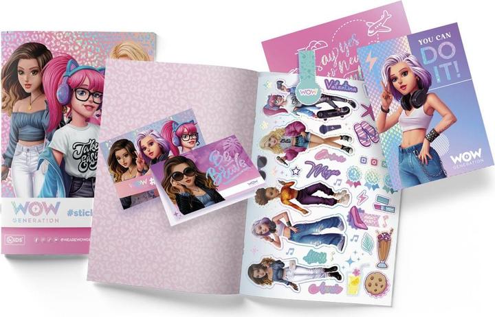 Produktbild Kids Euroswan WOW GENERATION Stickerbuch